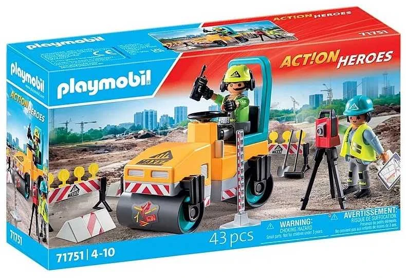 Playmobil Action Heroes 71751 Kelių darbai