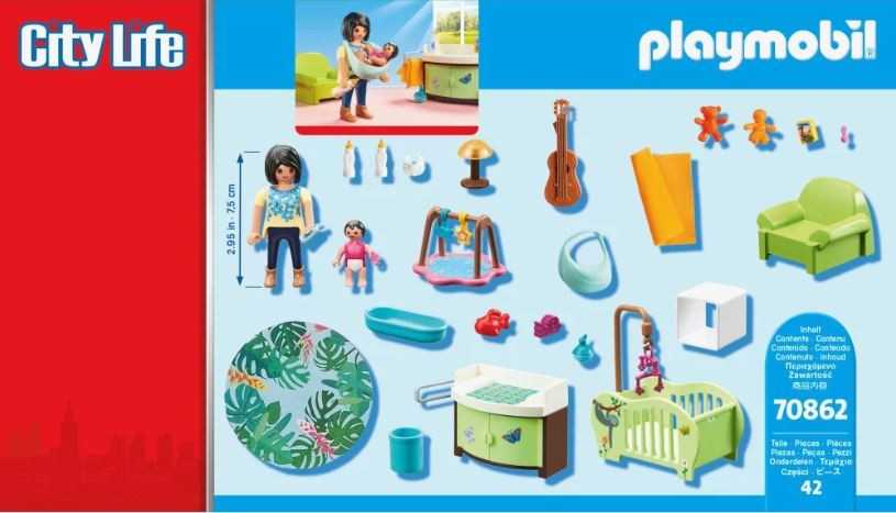 PLAYMOBIL 70862 KŪDIKIO KAMBARYS