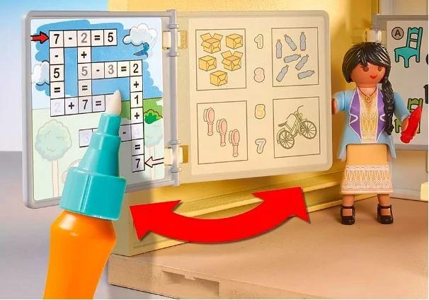 Konstruktorius Playmobil Large School 71327, plastikas