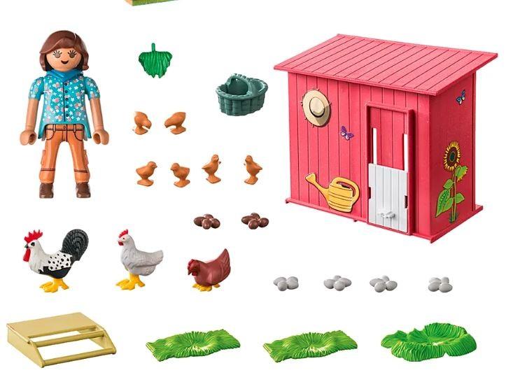 Konstruktorius Playmobil Vištiena su viščiukais 71308