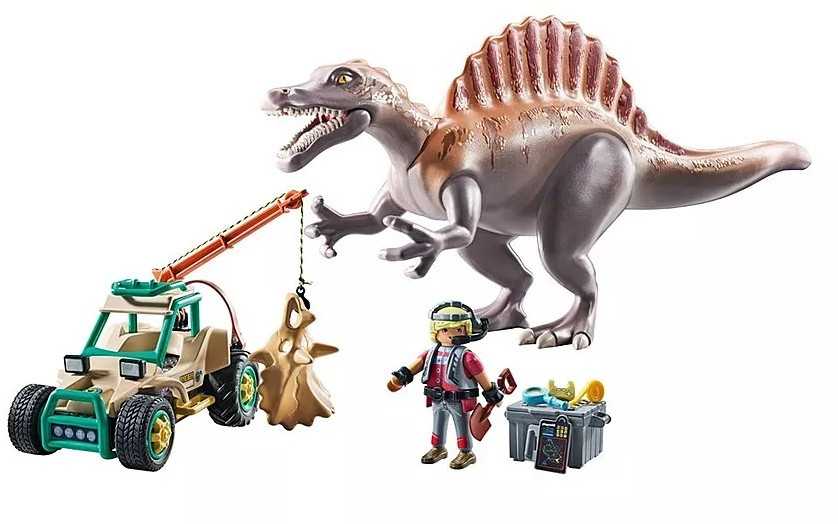 Playmobil Dinos 71820 Spinozaurus ataka