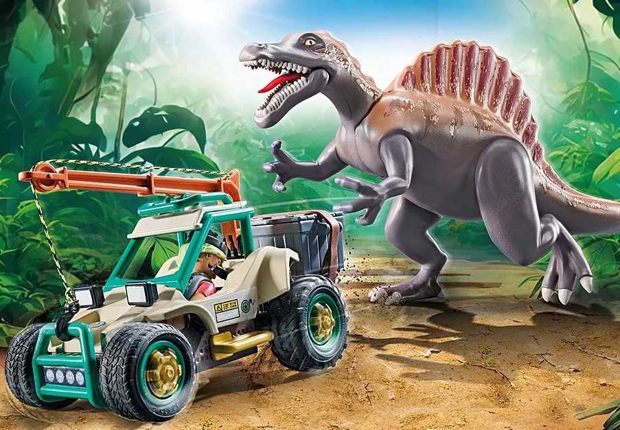 Playmobil Dinos 71820 Spinozaurus ataka
