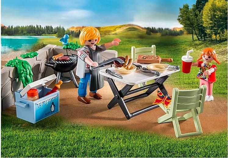 Konstruktorius Playmobil Family Barbecue 71427, plastikas