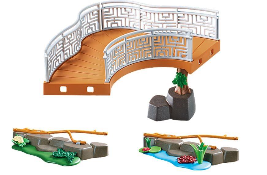 70348 PLAYMOBIL® Family Fun Zoologijos sodo apžvalgos tiltelio pratęsimas