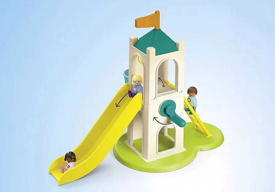 Playmobil Rinkinys su figurkami Junior 71703 Muzikinis centras przygód i budka su lodami Playmobil