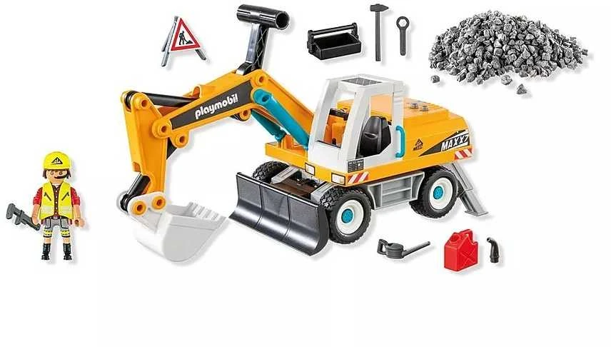 Playmobil Action Heroes 71749 didelis ekskavatorius