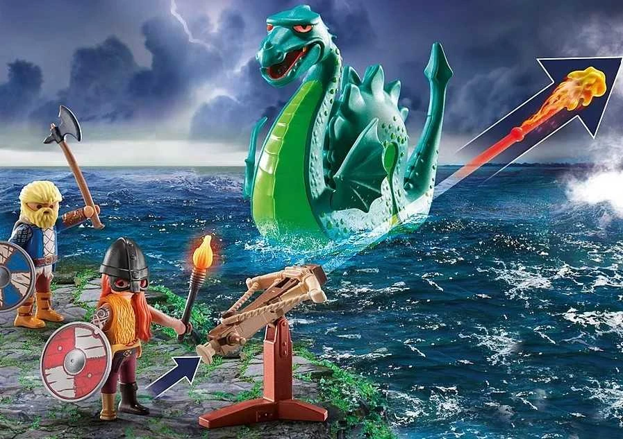 „Playmobil History 71830 Vikingų jūrų pabaisa“