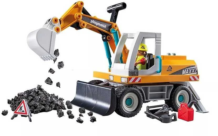 Playmobil Action Heroes 71749 didelis ekskavatorius