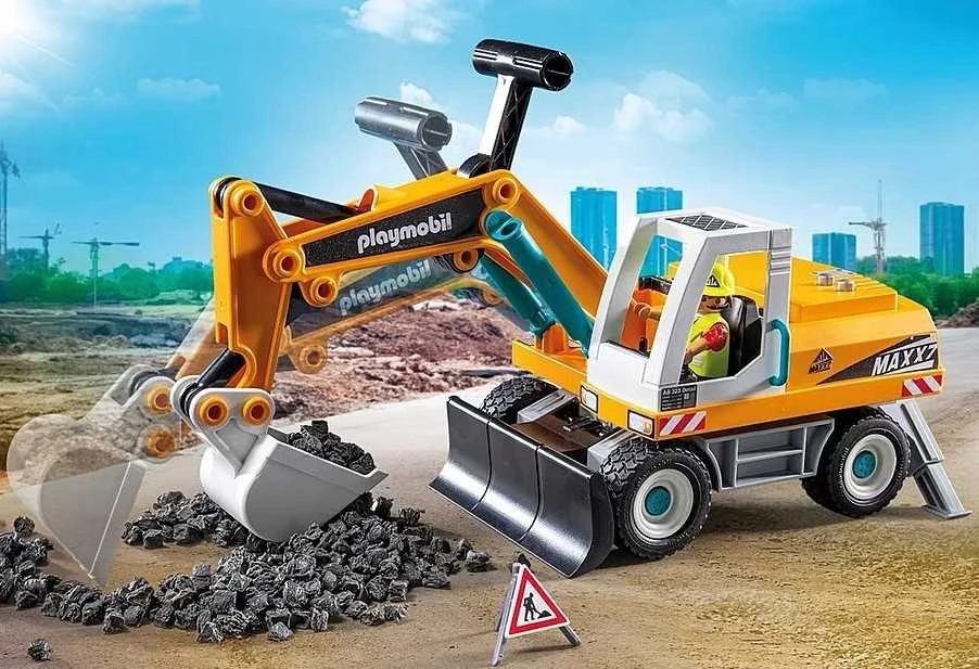 Playmobil Action Heroes 71749 didelis ekskavatorius