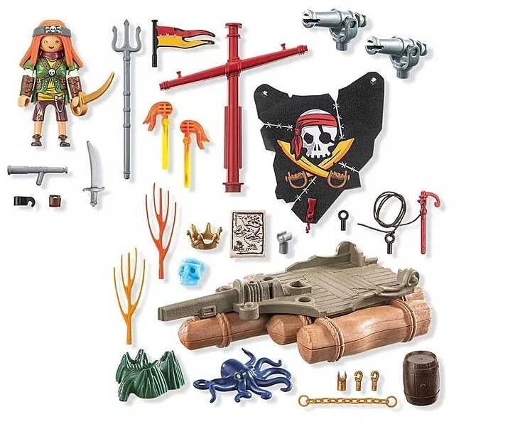 Playmobil Pirates 71794 Pirate Treasure Raft