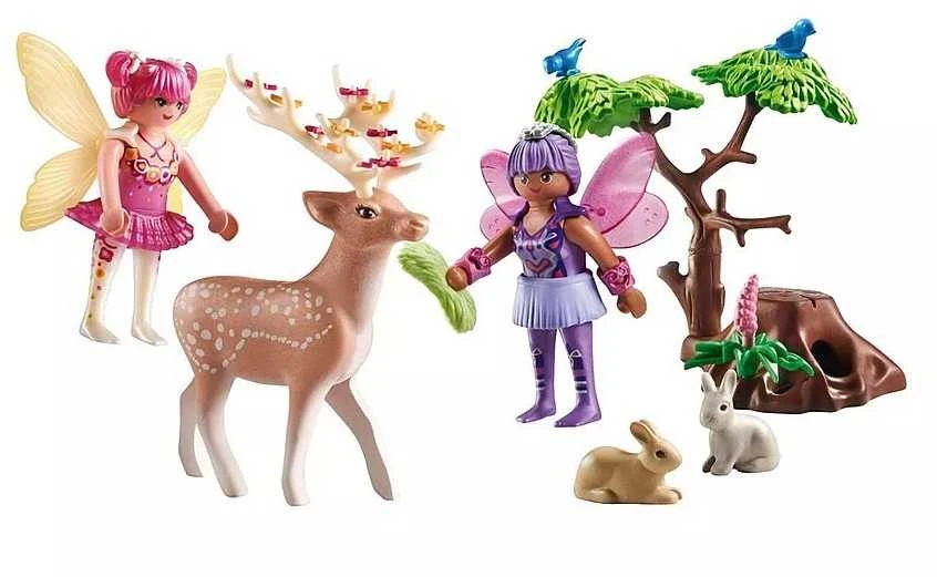 „Playmobil Fairies 71800“ Fėjos su miško gyvūnais