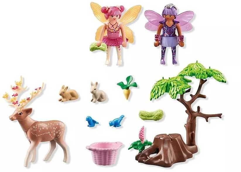 „Playmobil Fairies 71800“ Fėjos su miško gyvūnais