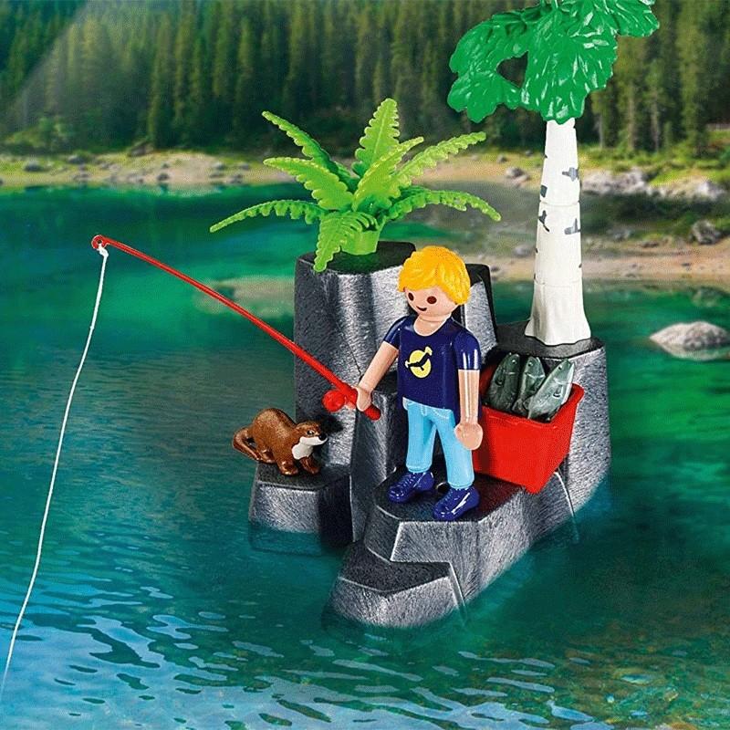 PLAYMOBIL 9320 ATOSTOGAS NAMUOSE PRIE Kaladėlės EŽERO