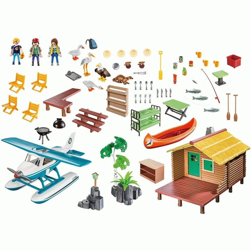 PLAYMOBIL 9320 ATOSTOGAS NAMUOSE PRIE Kaladėlės EŽERO