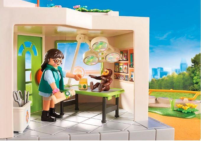 70900 PLAYMOBIL, Zoologijos sodo veterinarijos praktika