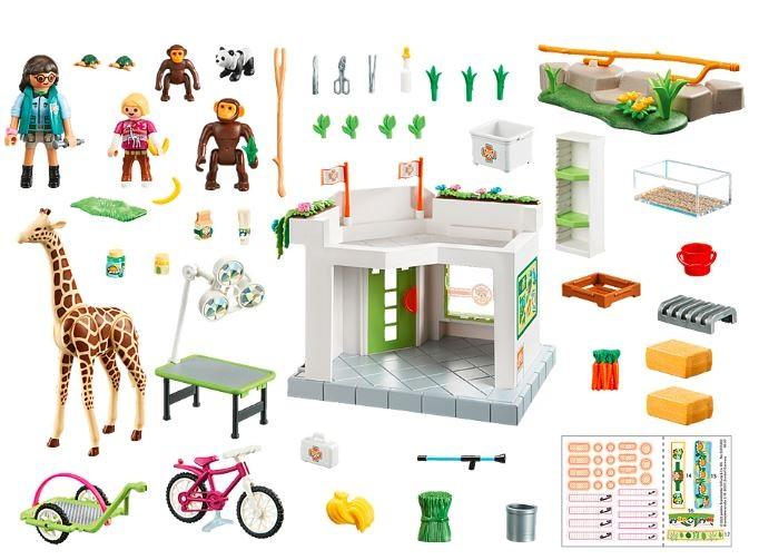 70900 PLAYMOBIL, Zoologijos sodo veterinarijos praktika