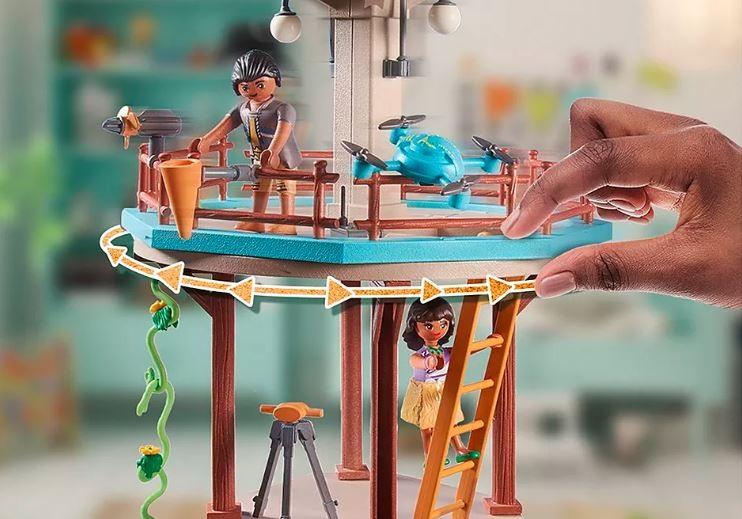 PLAYMOBIL Wiltopia tyrimų bokštas su kompasu 71008