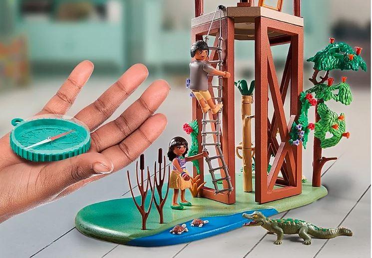PLAYMOBIL Wiltopia tyrimų bokštas su kompasu 71008