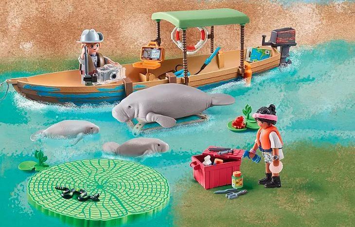Playmobil Kelionė laivu pas Lamantinus