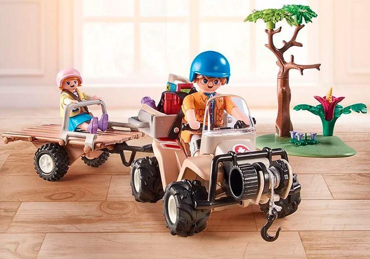 71011 PLAYMOBIL® Wiltopia, Gyvūnų gelbėjimo keturratis