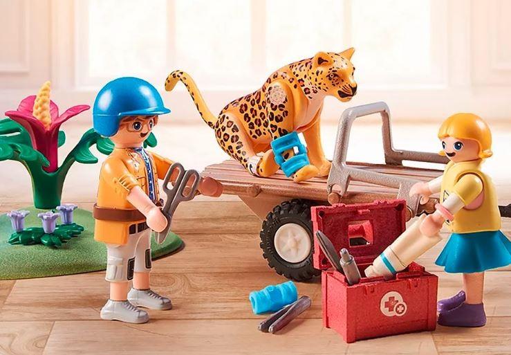 71011 PLAYMOBIL® Wiltopia, Gyvūnų gelbėjimo keturratis