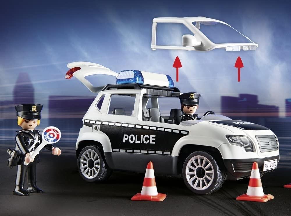 Žaislų Rinkinys - Playmobil 9372 City Action Policijos Nuovada Su Figūrėlėmis Ir Priedais - Marga