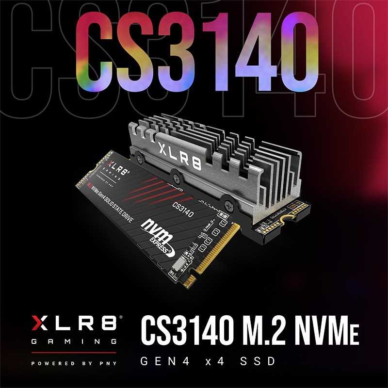 PNY 2TB M.2 2280 CS3140 M280CS3140-2TB-RB SSD diskas