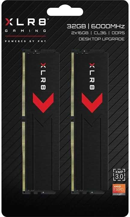PNY DDR5 RAM 32GB atminties rinkinys pakuotėje