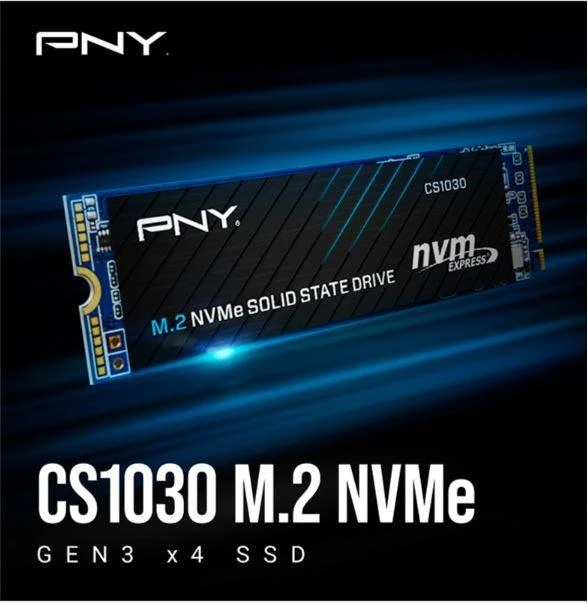 „Pny Technologies“ CS1030 1 TB M.2 PCI Express 3.0 NVMe 3D NAND diskas