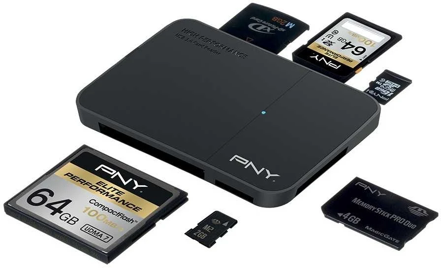 Skaitytuvas PNY USB 3.0 (FLASHREAD-HIGPER-BX)