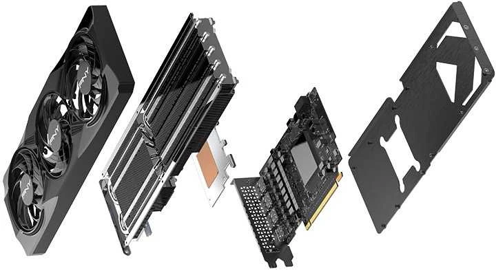 Vaizdo plokštė PNY GeForce RTX 5070 su trimis ventiliatoriais, 12 GB, DLSS 4