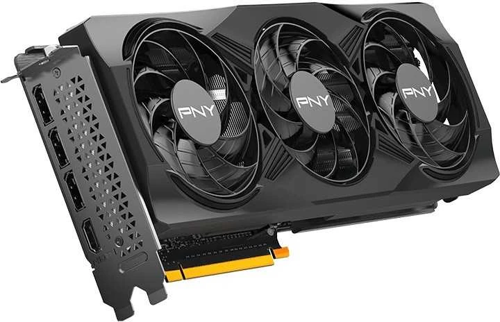 Vaizdo plokštė PNY GeForce RTX 5070 su trimis ventiliatoriais, 12 GB, DLSS 4