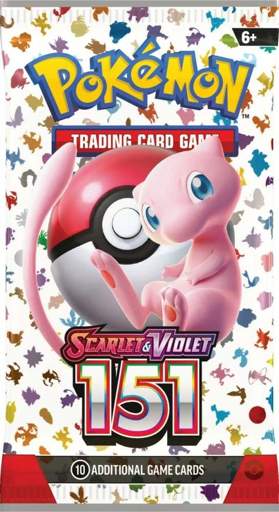 „Pokemon Pokémon TCG“ – „Scarlet & Violet“ 3.5: 151 – papildymo rinkinys