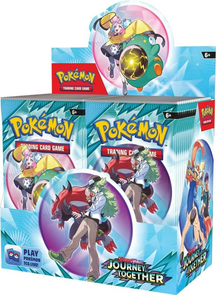 „Pokemon Pokémon TCG: Scarlet & Violet“ – „Journey Together“ stiprintuvo ekrano dėžutė (36 stiprintuvai)