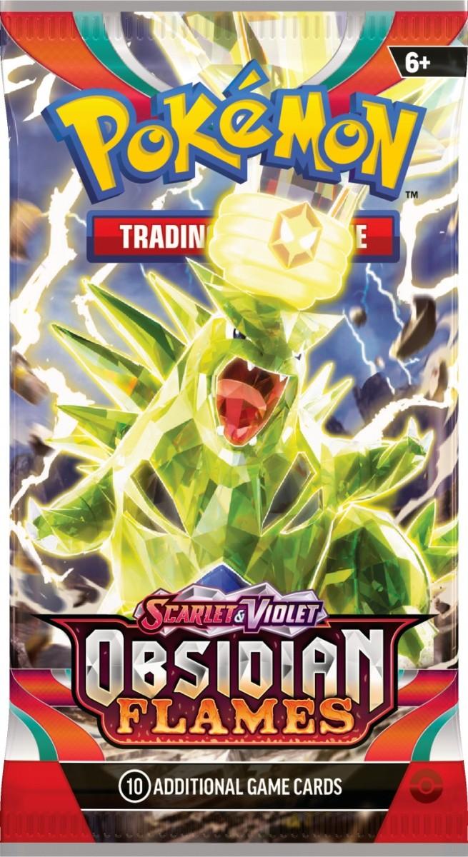The Pokemon „Pokemon Pokemon TCG“ – „Scarlet & Violet“ 3 „Obsidian Flames“ stiprintuvo ekrano užsklandos (36 vnt.)