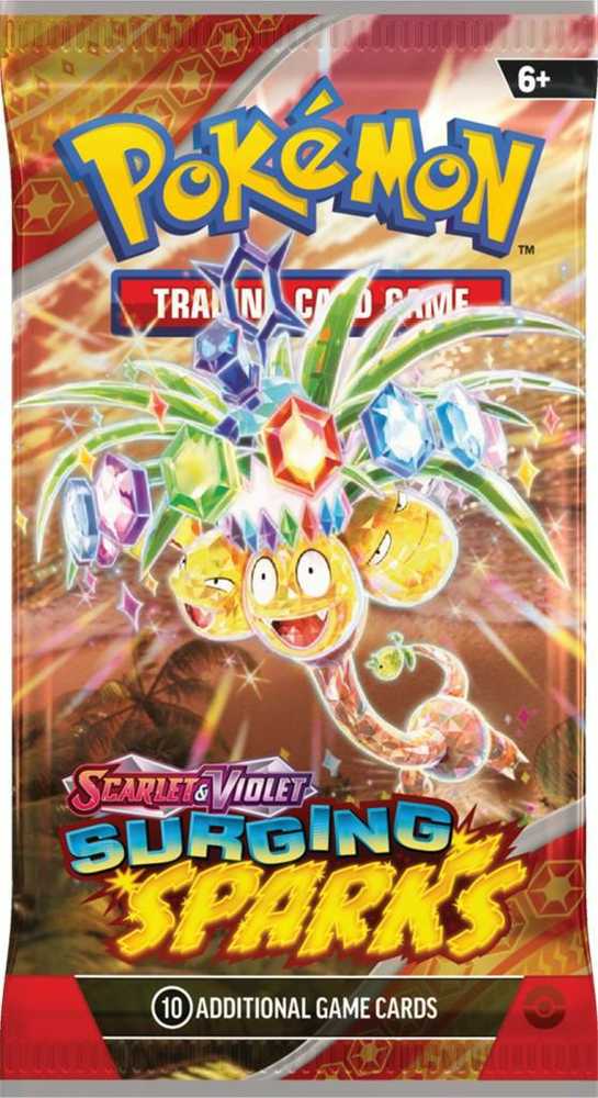„Pokemon Pokemon TCG“ – „Scarlet & Violet“ 8 „Surging Sparks“ stiprintuvo ekranas (36 stiprintuvų)