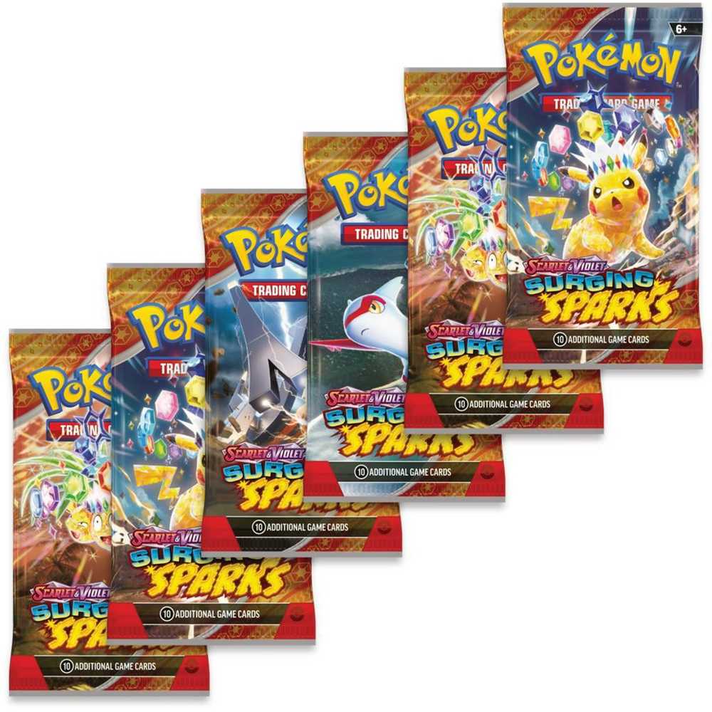 „Pokemon Pokemon TCG“ – „Scarlet & Violet“ 8 „Surging Sparks“ stiprintuvo ekranas (36 stiprintuvų)