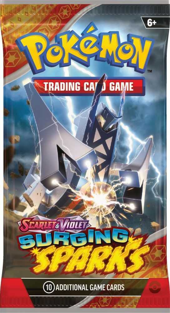 „Pokemon Pokemon TCG“ – „Scarlet & Violet“ 8 „Surging Sparks“ stiprintuvo ekranas (36 stiprintuvų)