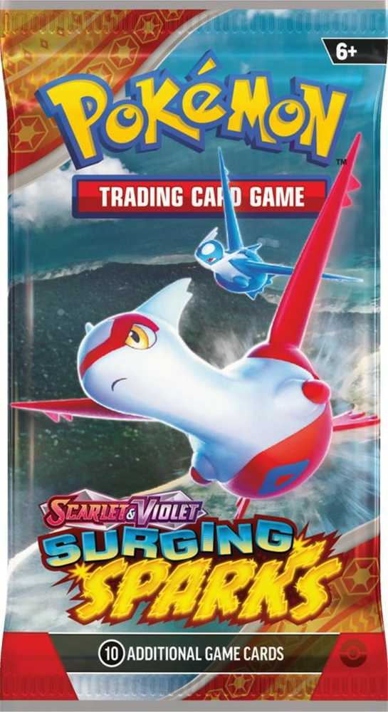 „Pokemon Pokemon TCG“ – „Scarlet & Violet“ 8 „Surging Sparks“ stiprintuvo ekranas (36 stiprintuvų)