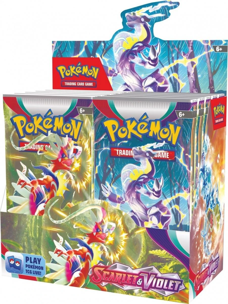 Pokémon – Scarlet Violet – Booster Box, 36 pakuotės