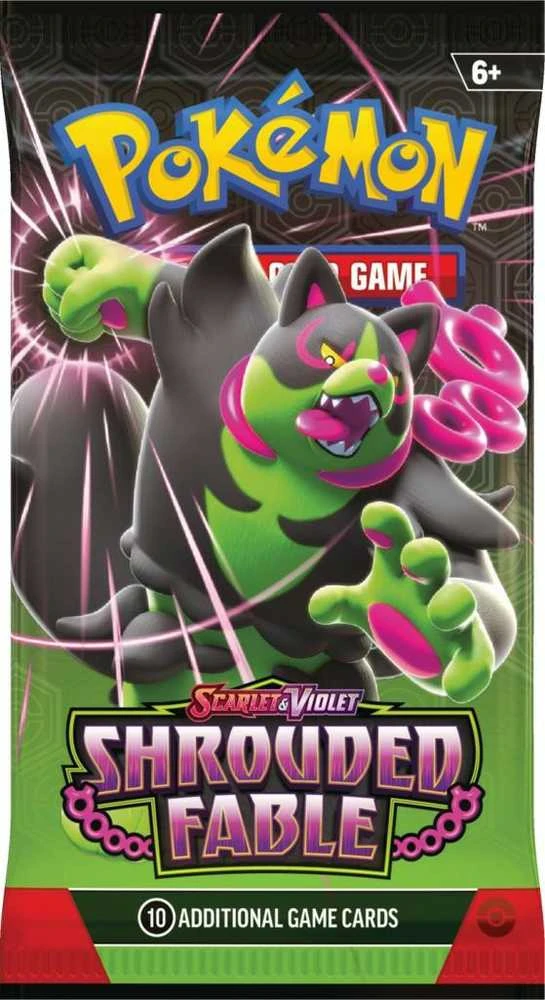 „Pokemon TCG“ – „Scarlet & Violet 6.5 Shrouded Fable Elite“ treniruočių dėžutė