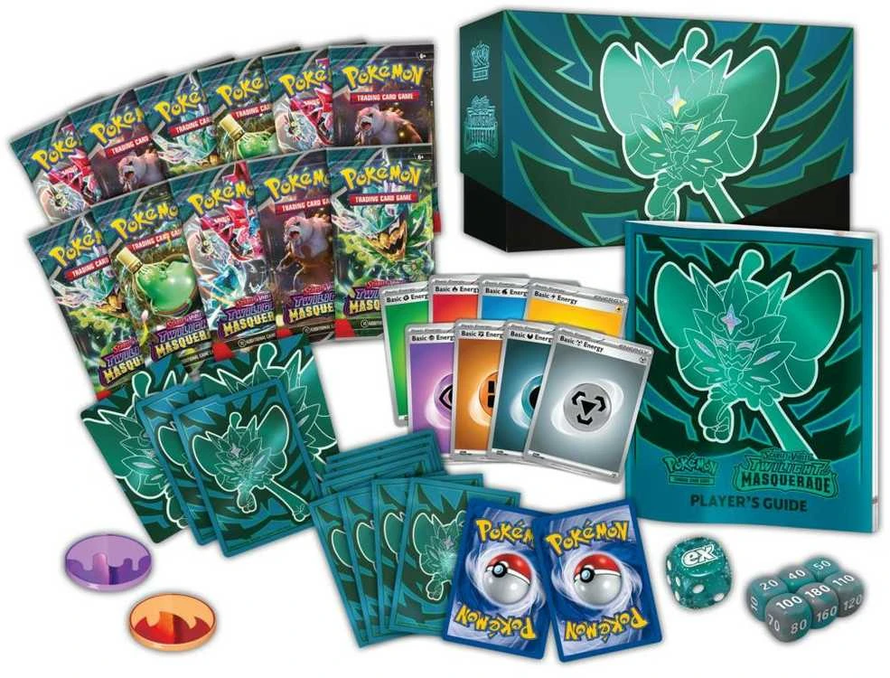 „The Pokemon Pokemon TCG“ – „Scarlet & Violet 6 Twilight Masquerade Elite Trainer Box“