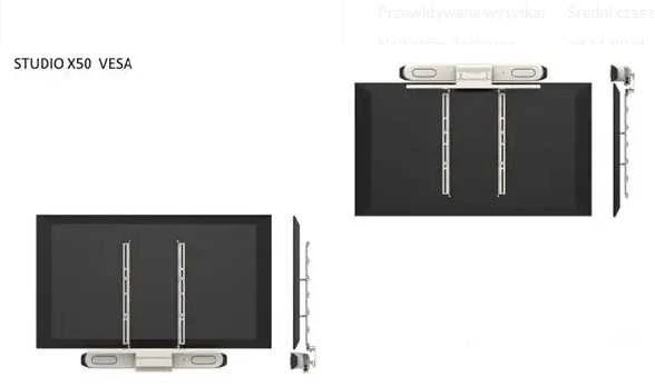 Hewlett Packard (HP) HP Poly Studio X30 VESA ir sieninis laikiklis