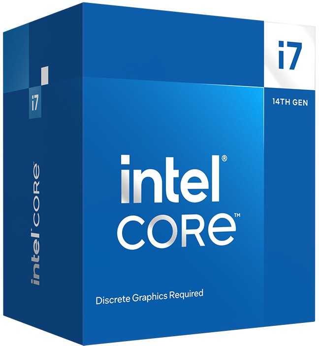 INTEL Core i7-14700F 2.1GHz LGA1700 33M talpyklos dėžutėje esantis procesorius
