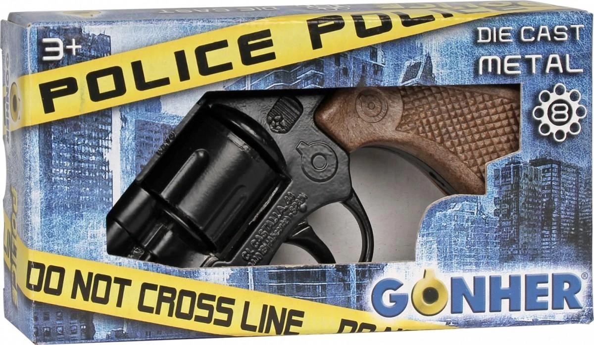Nezatříděno Gonher Guns GONHER revolveris policininko 8 šovinių, 73/6