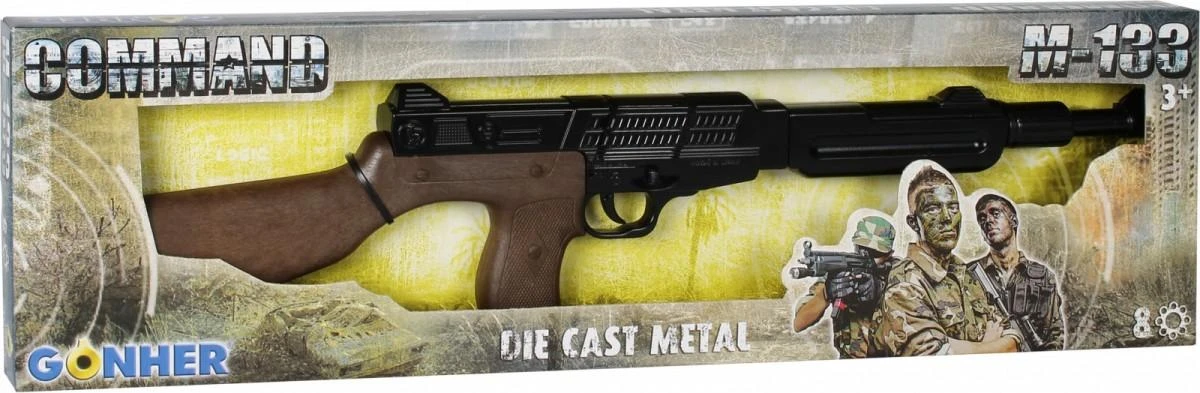 Pulio Metalinis komandinis šautuvas 8 šoviniai Gonher