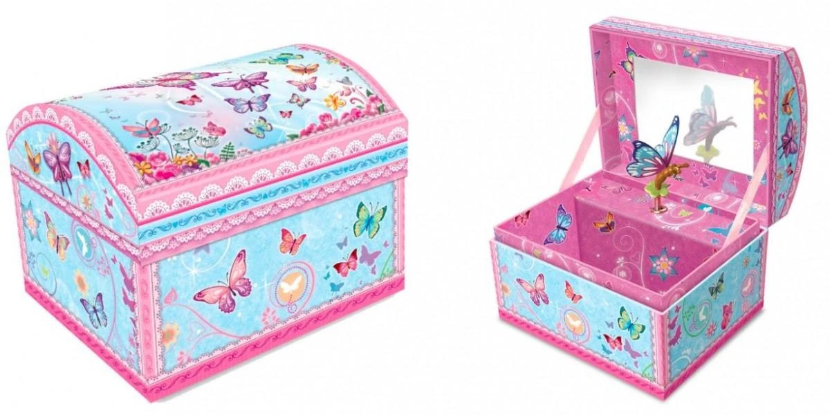 Pulio Pecoware muzikos dėžutė su atidarymo mechanizmu