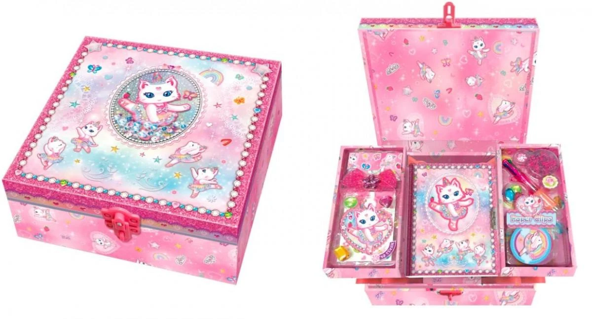 Pulio Pecoware PECOWARE rinkinys dėžutėje, lentynos, kačių baletas. 175BK 78173