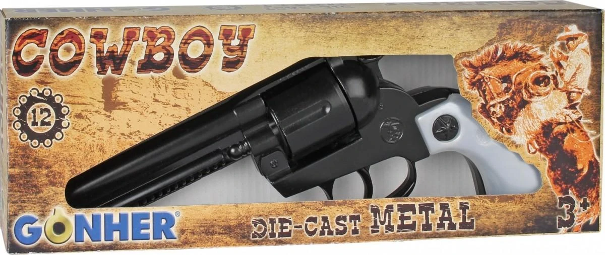 „Pulio Metal“ kaubojiškas revolveris + 12 šovinių