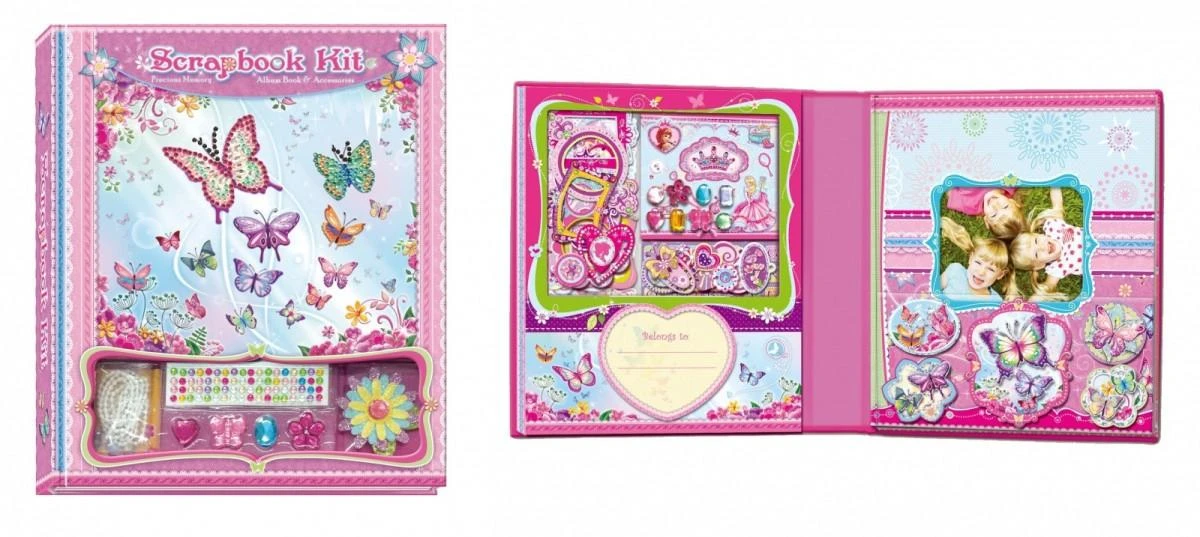 Pulio Scrapbook Pecoware dekoravimo rinkinys - Butterfly